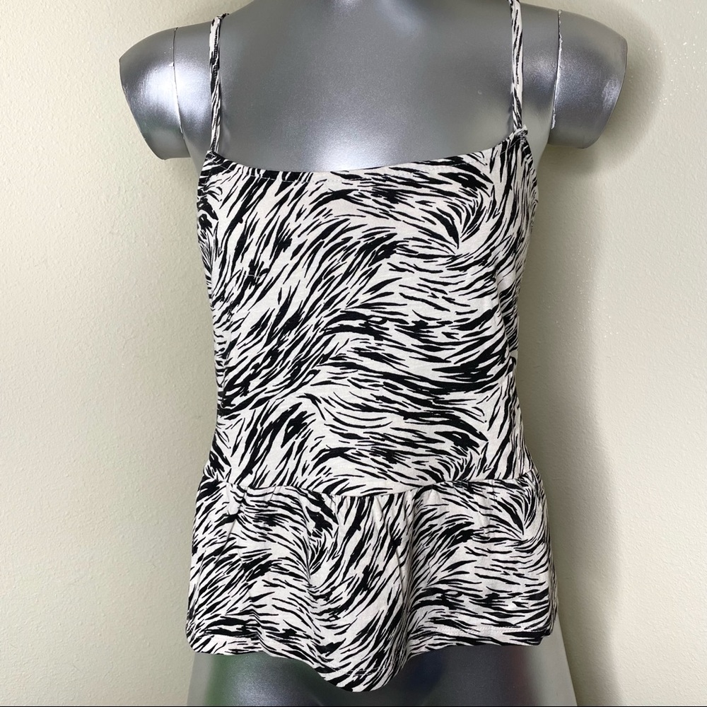 Tank top with peplum NWT